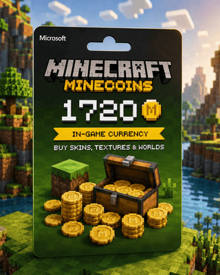 Minecraft Minecoins (Multi-Platform) - CardStation - Gift Cards Store