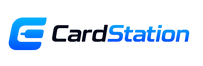 CardStation logo with blue and black text on a white background