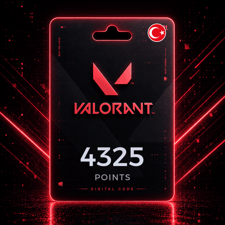 Buy Valorant turkey VP Online - CardStation - Gift Cards Store