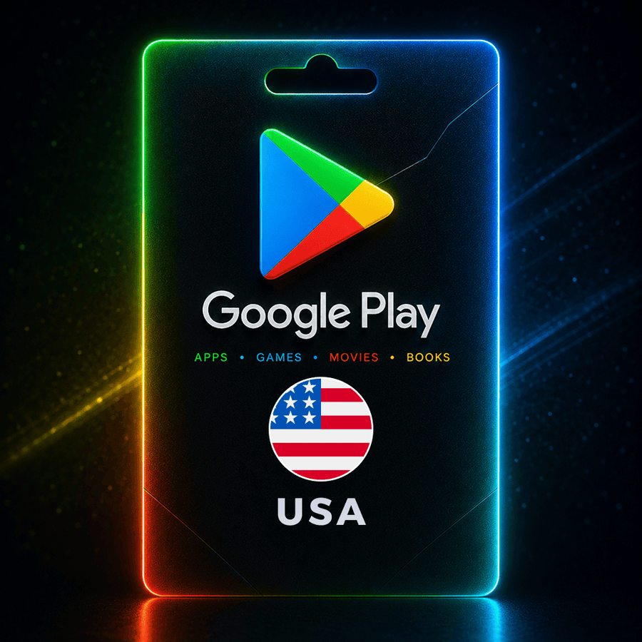Google Play Gift Card America Store - CardStation - Trusted Gift Cards, PSN & Xbox Top Up