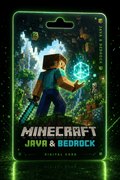 Minecraft: Java & Bedrock Edition - PC & Mac - CardStation - Gift Cards Store