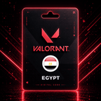 Valorant digital code pack for Egypt with red and black design
